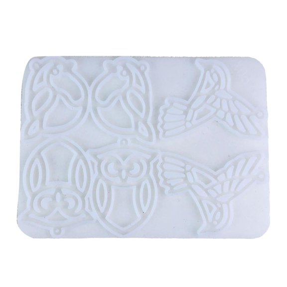CIYISON Fashion Birds Themed Earring Mould Craft from Silicone Portable for Home Studios and Jewelry Making Classes Use