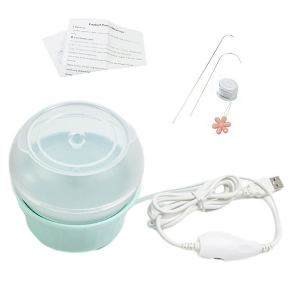 CIYISON Fast Beads Bowl USB Electric Bead Spinner Clay Bead Spinner for Clay Bead Making