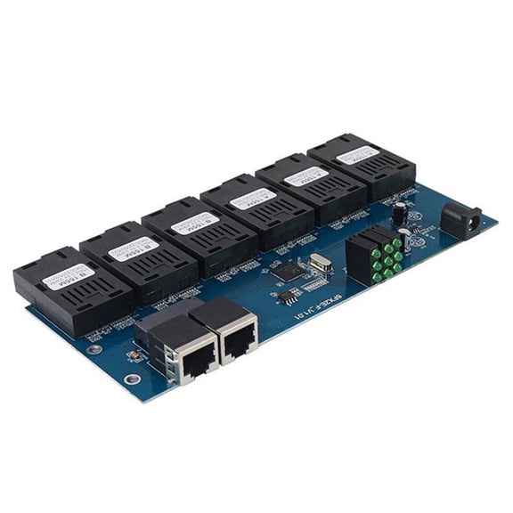 CIYISON Fast Ethernet Switches Converters 20KM Ethernet Fiber Optical Media Converters 100M