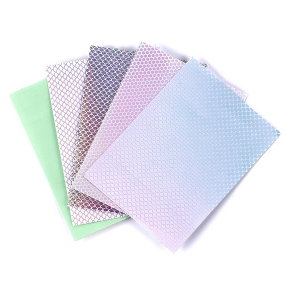 CIYISON Fishing Lures Sticker 5D Fishing Transparent Fish Scale Lures Tape Realistic Fishing Adhesive Waterproof Fish Scale Film