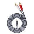 thumbnail image 1 of CIYISON Flexible Length 3.5mm to 2RCA Audios Cable for Versatilitys Use in Home Entertainment Systems Noise Reductions Shielding, 1 of 6