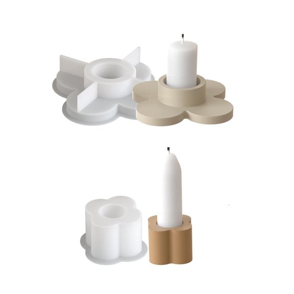 CIYISON Flexible Silicone Clovers Mould for Artistics and Home Decoration Crafting