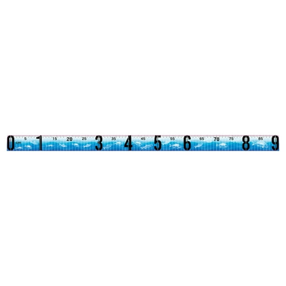 CIYISON Foldable Fish Ruler Fish Measuring Ruler Outdoor Fishing Fish Measurement Tool