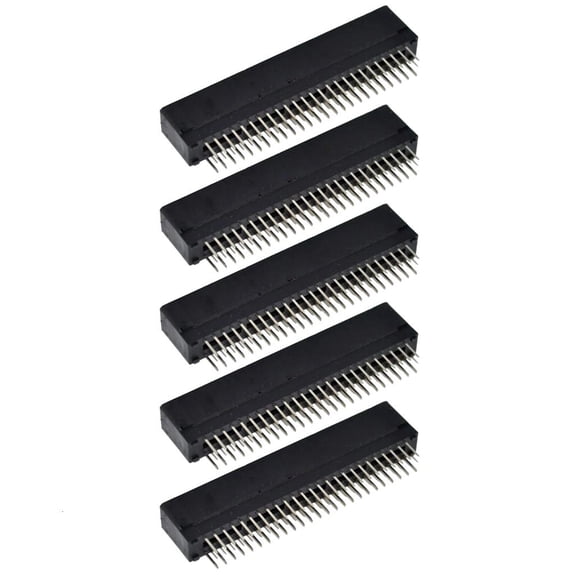 CIYISON For N64 Connector N64 Card Slot N64 Host Slot 50pin Earless Black Clone Host