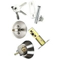 thumbnail image 1 of CIYISON Front Doorknob with Lock and Key Round Entry Door Handle Stainless Steel Modern Entrance Locksets for Bedroom Office, 1 of 8