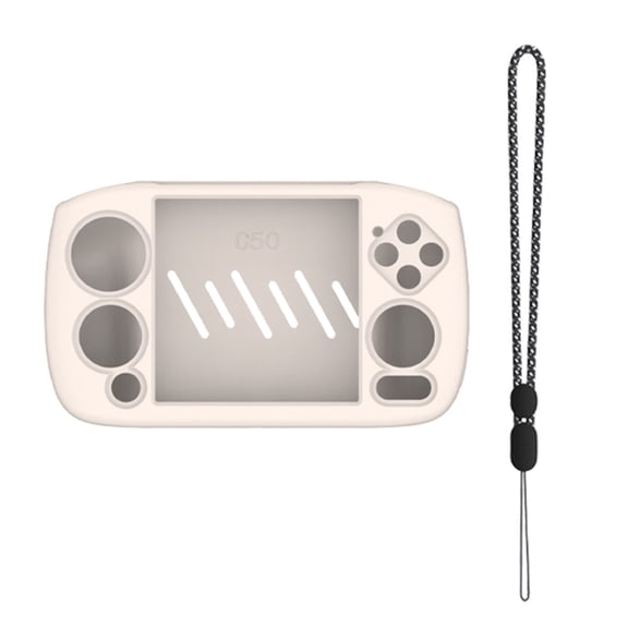 CIYISON Game Console Housing with Lanyard Protector Cover for RG CubeXX Silicone Skin Sleeve Protective Case Scratchproof Shell