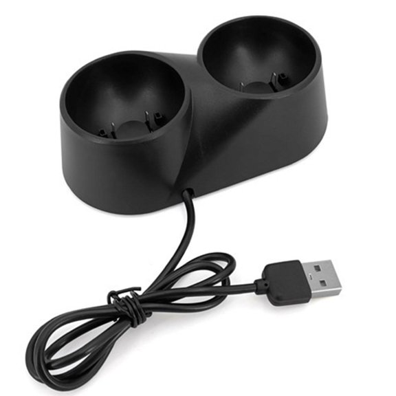 CIYISON Game Controller Charger Gamepad Stand for VR Move Charging Dock Station 2 in 1 Game Controller Charger