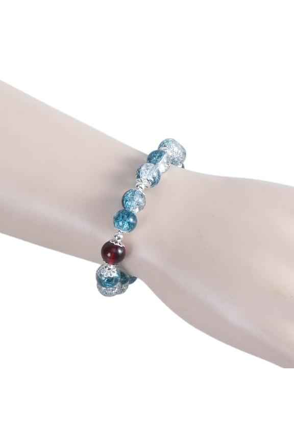 Game Genshin Impact Xiao Cosplay Bracelet Glass Beads Handchain Unisex Bangle