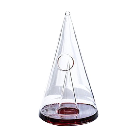 CIYISON Glass Wine Decanter Pyramid Waterfall Whiskey Seperator Wine Pourer Bar Tools