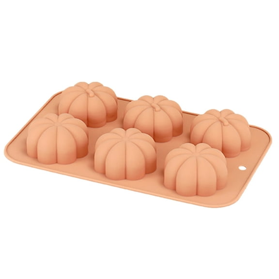 CIYISON Halloween Fondant Cake Decors Molds Househole Baking Molds Reusable Pumpkin Mold