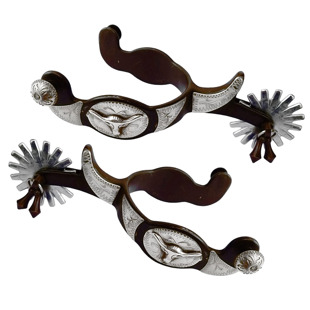 Red Hawk Spur CIYISON Hand Carved Horse Spur Replacement Metal Western Cowboy Spur ...