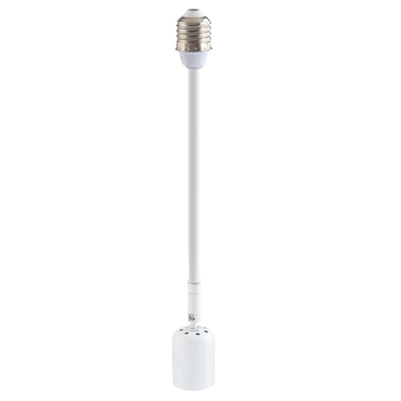 CIYISON Heat Resistant E27 Ceramics Lamp Base Extender with 180/350 Degree Rotation