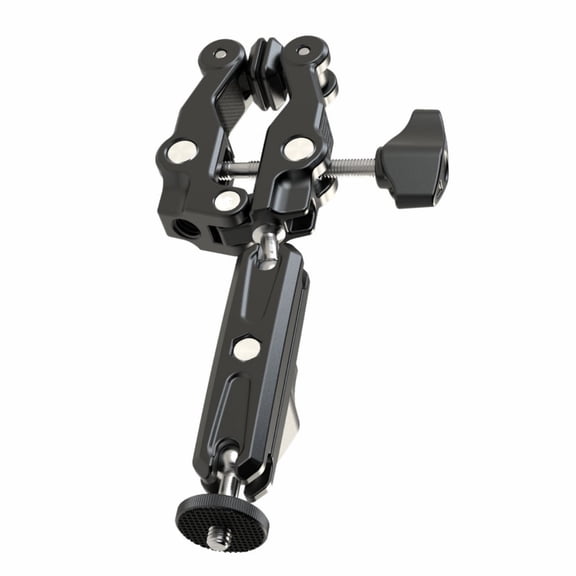 CIYISON Heavy Duty Clamp Mount Multipurpose Camera Clamp 360 Degree Ballhead Clip for Microphones Camera LED Light Stand