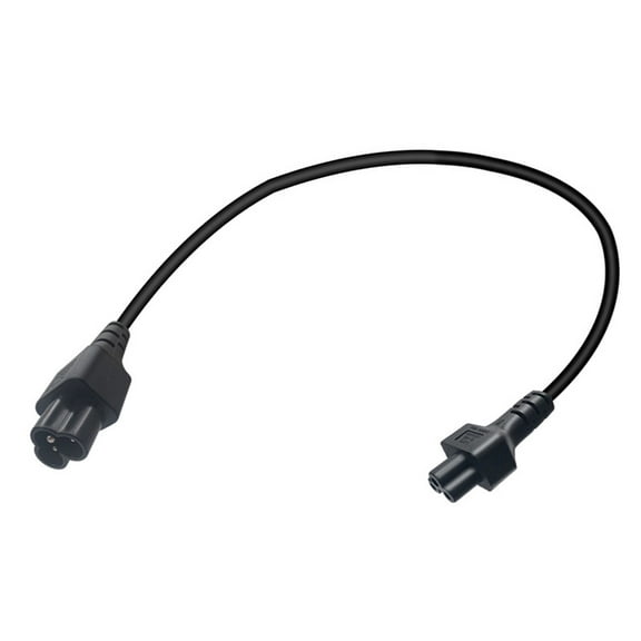 CIYISON IEC320 C6 To C5 Extension Power Plugs Short Cord Single IEC320 C6 Male to C5 Female Adapters Cord Cable