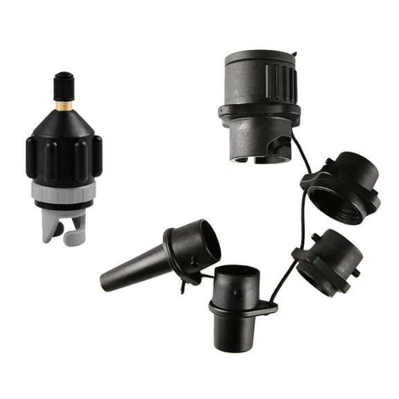 CIYISON Inflatable Boats Pumps Adapter Converter Conventional Air Adapter with 4 Nozzle