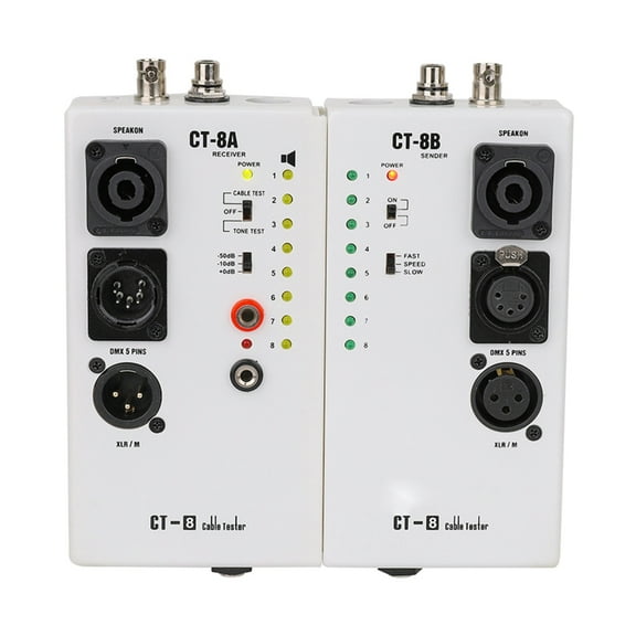 CIYISON Intelligent Audiotory Cable Tester with Multiple Connectors for Networking and Auditory Cable Troubleshooting