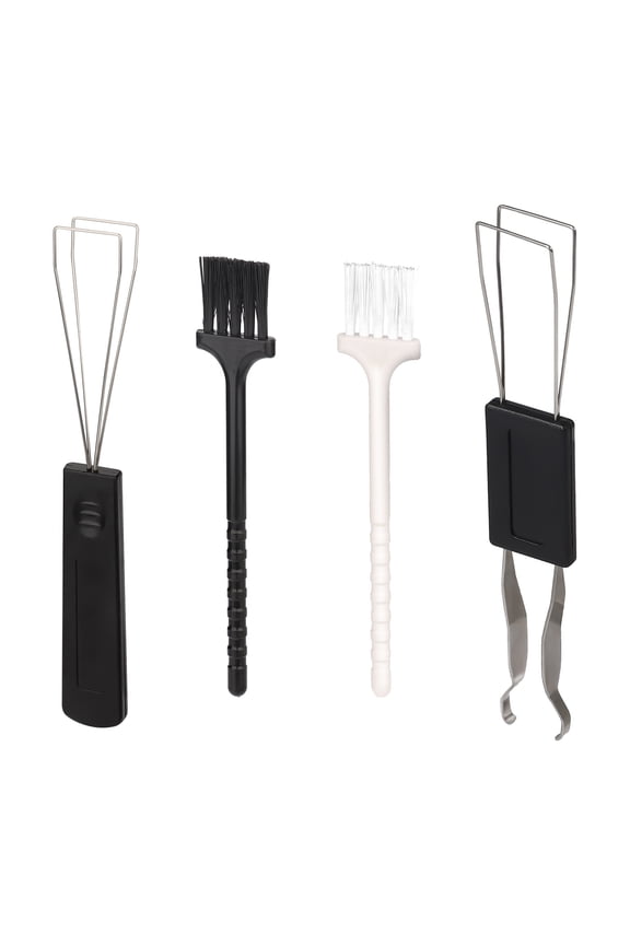 Keycap Remover Kit, 2 in 1 Multifunctional Keycap Switch Puller+Cleaning Brushes
