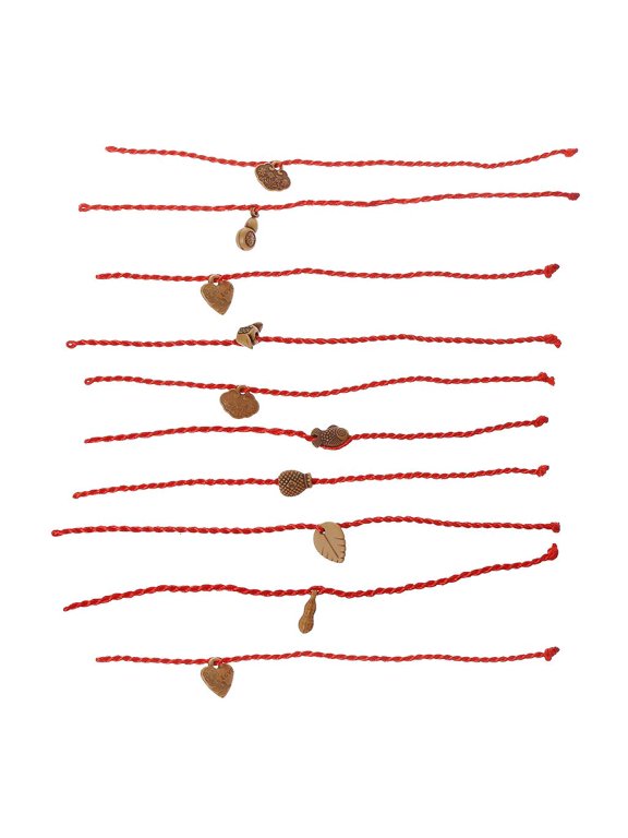 Knitting Red String Braided Bracelet 10x Kabbalah Bracelets for Protection Good