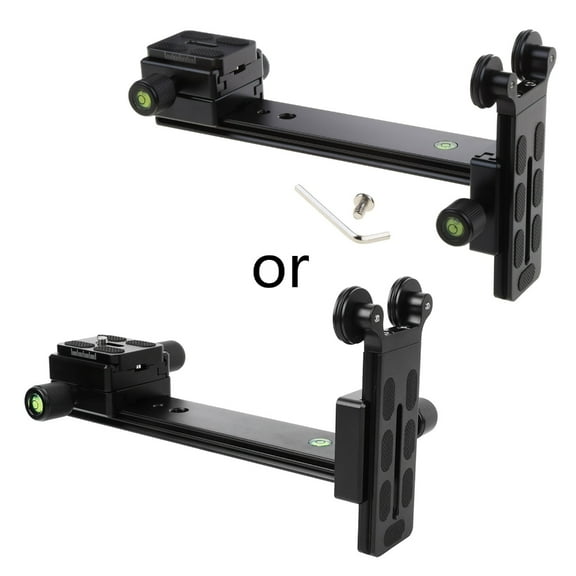 CIYISON L-200 Telephoto Lens Support Bracket Long-Focus Stand Holder with 1/4 & 3/8-inch Screw Thread for Tripod Ball for Head D