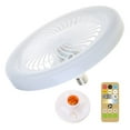 thumbnail image 1 of CIYISON LED Ceiling Fan Light 30W with Remote Control 2800K-6500K Modern Home Lighting, 1 of 21
