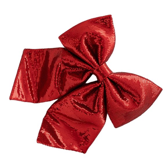 CIYISON Large Ribbon Bows Christmas Tree Ornament Handmade Birthday Gift Colorful Sequins Fabric Bowknot Party Accessories