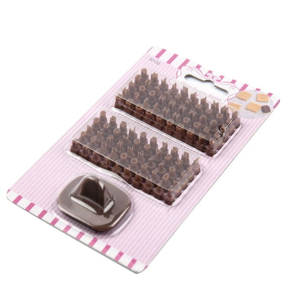 CIYISON Letter Number Shaped Biscuit Stamps Kitchen Accessories Plastic Material