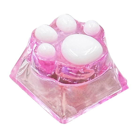 CIYISON Lovely Claw Keycap Resin Personality Translucently Backlights Keycap for Mechanical Keyboards