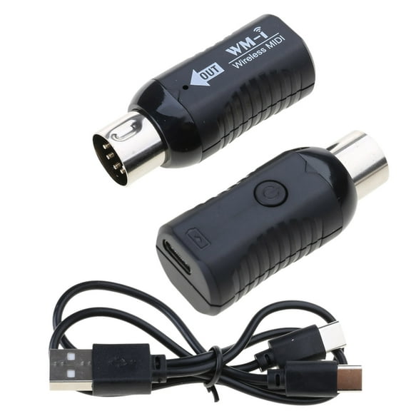 CIYISON Low Latency Wireless MIDI Adaptor 2.4GHz MIDI Wireless Transmission System