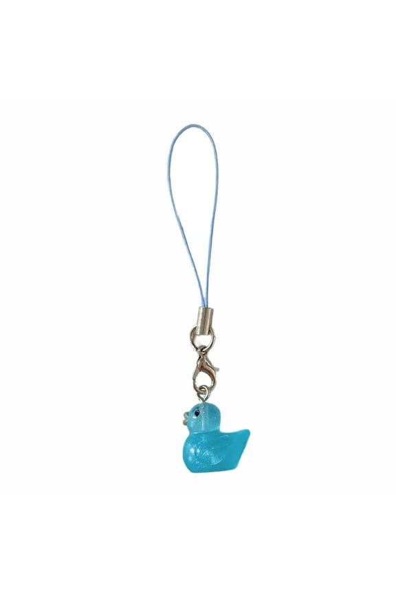 Luminous Duck Keyring Keychain Adorable Decoration Accessory for All Ages