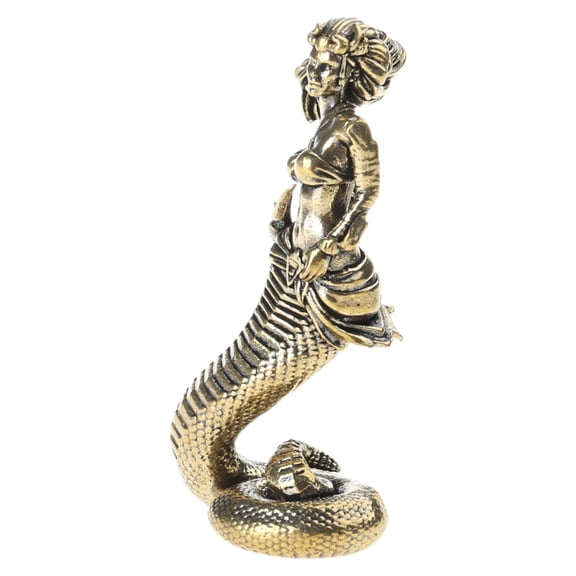 CIYISON Medusas Gorgon Statue Figurine Medusas Sculpture Decorative Object Home Decors