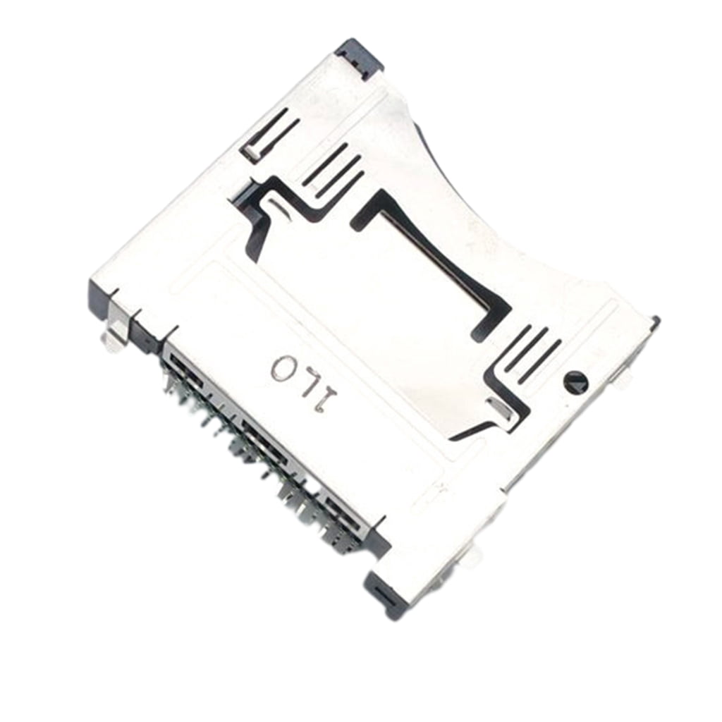 Ciyison memory card socket for 3ds xl ll replacement card holder gaming