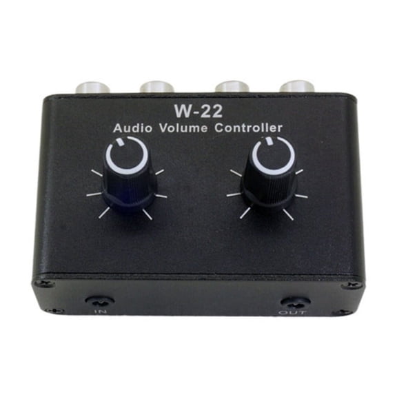 CIYISON Metal 3.5mm Sound Volumes Controller with Rubber Feet Inline Volumes Adjuster