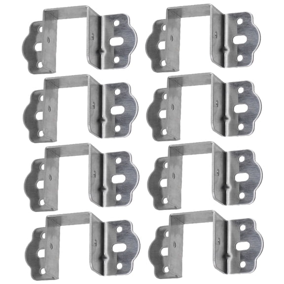 CIYISON Metal Bed Connectors Furniture Fasteners Bed Frame Holder for Home & Hotel Use