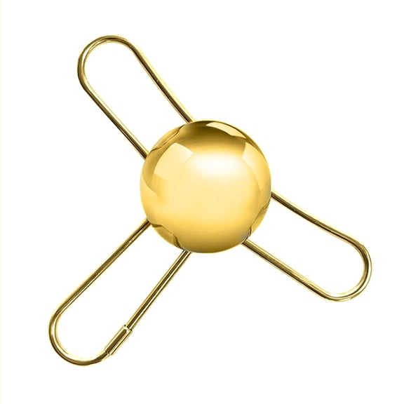 CIYISON Metal Coffee Ice Maker Cube with Support Cooling Coffee Cube Gold Coffee Ice Cube Metal Texture Ice Coffee Sphere