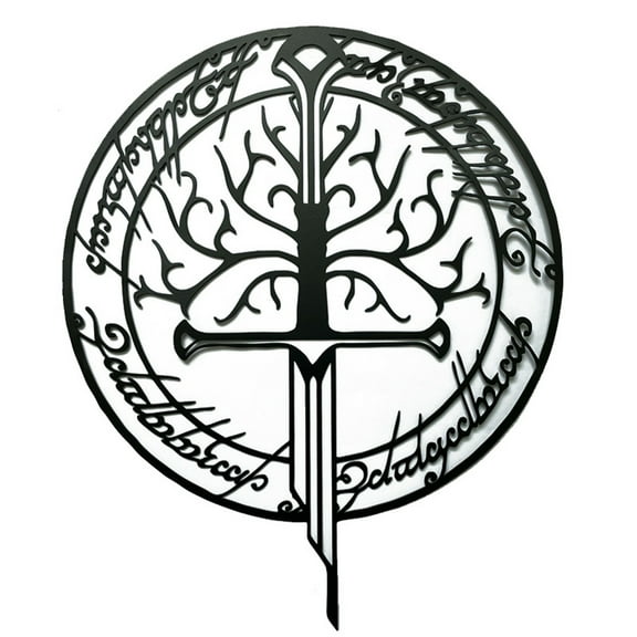 CIYISON Metal Wall Art Decor for Cross Sculpture Hanging Ornament for Farmhouse Living R