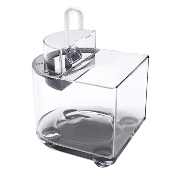 CIYISON Mini Acrylic Aquarium Clear Desktop Fish for Tank Waterfall for Betta Tropical F
