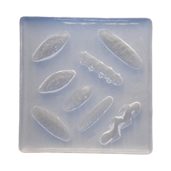 CIYISON Mini Bread Silicone Molds Resin Casting Molds for Mini Bread Candy Chocolate