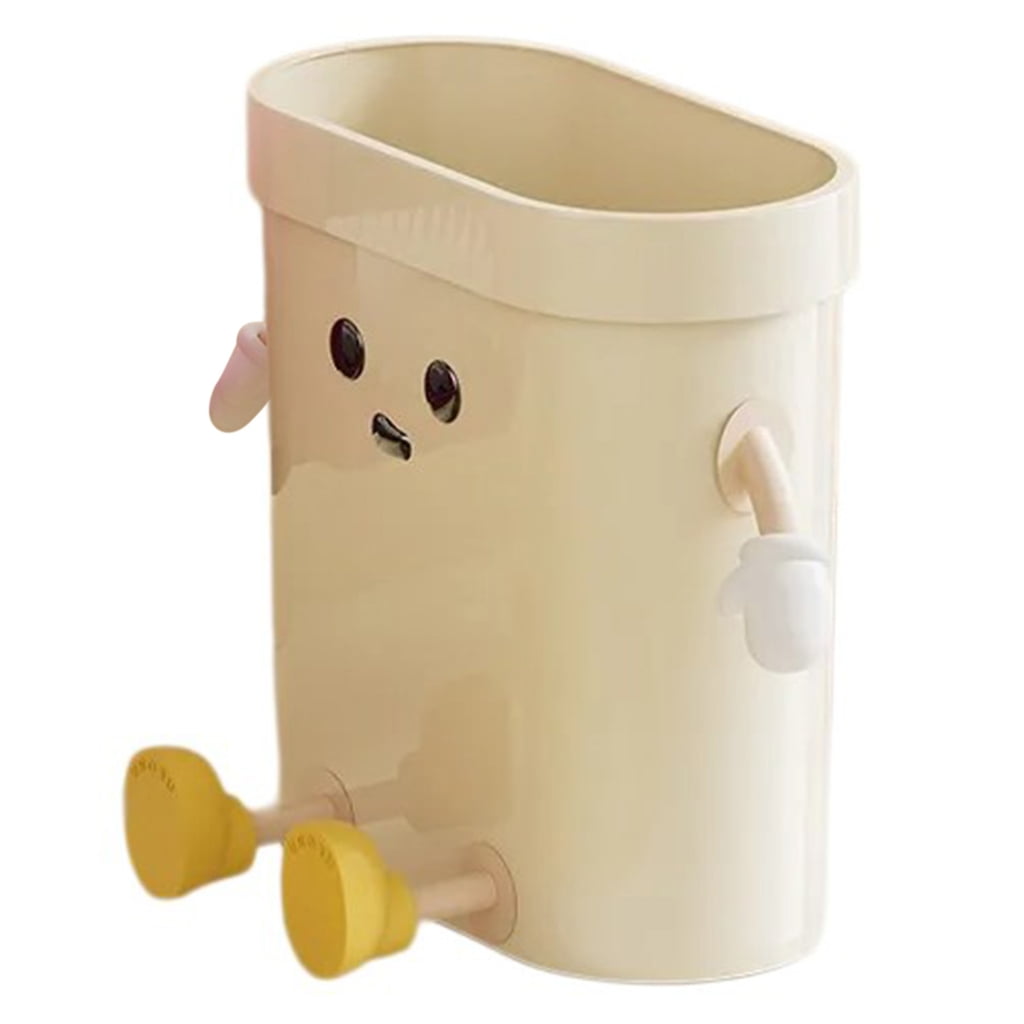 CIYISON Modern Garbage Bin Pressure Rings Fixation Plastic Waste Basket ...