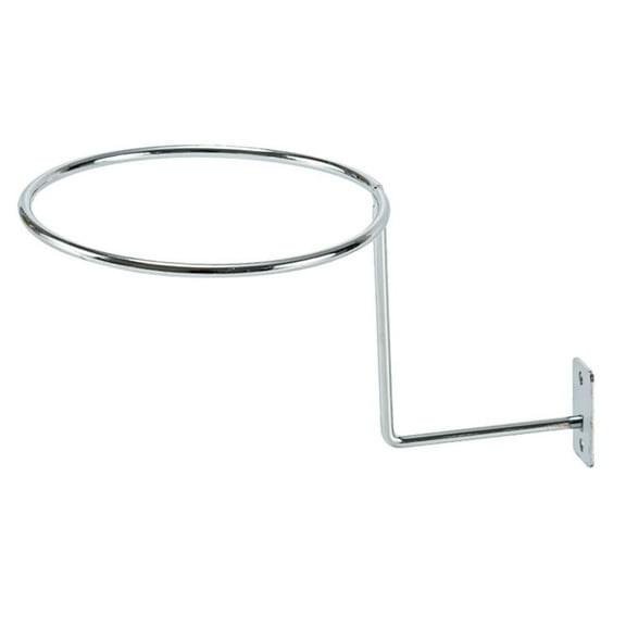 CIYISON Multi-purpose Helmet Holder Hat Rack Wall Mounted Metal Display Stand for Hanging Basketball Football Wigs Coat