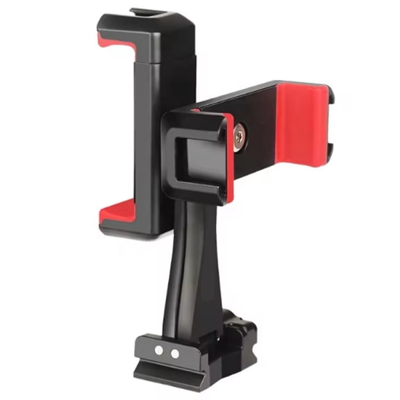 CIYISON MultiAngle Double Slot Phone Clamp For Studio And Outdoor Use 1/4 Screw Hole