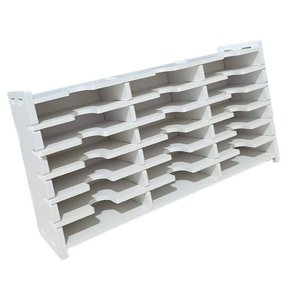 CIYISON Multifunctional 18/36/51/60 Grids Inkpad Organizers for Craft Wall or Desk Storage with Stainless Steel Hook Designs