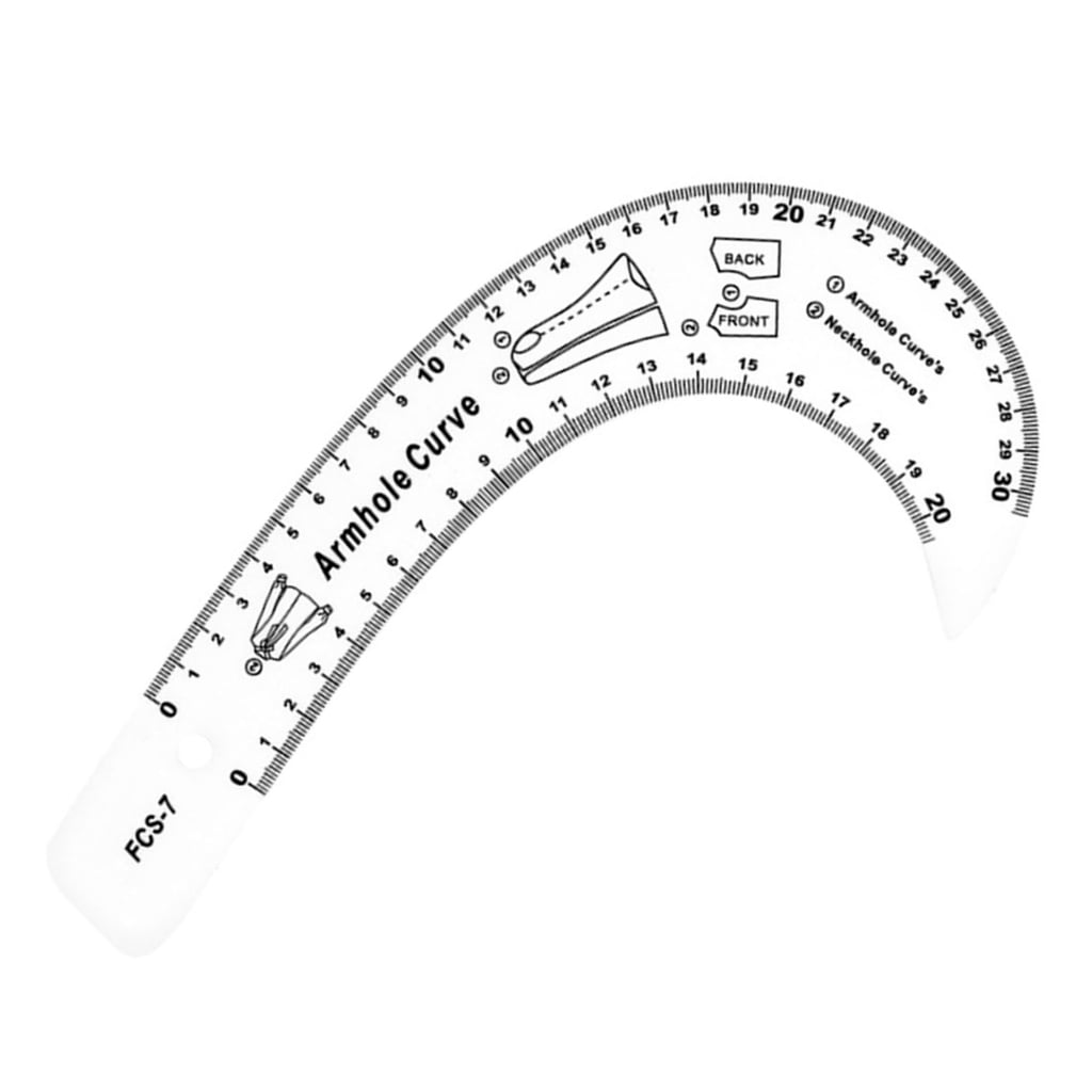 CIYISON Multifunctional French Curved Ruler for Tailoring Clothing ...
