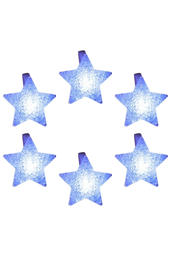 Multiple Color LED Glowing Star Bracelets Charm for Night Event and Festivals