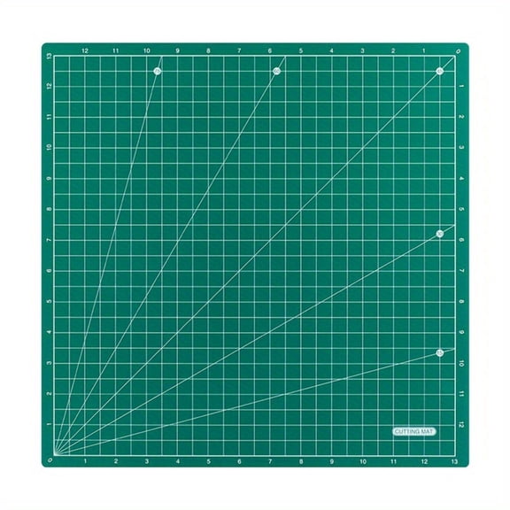 CIYISON Multipurpose Cutting Mat Double Sided Craft Cutting Mat Gridded Rotating Cutting Board Mat for Sewing, Quilting Project