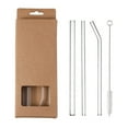 thumbnail image 1 of CIYISON Multipurpose Glass Drinking Set Sipper Straw for Professionals and Adults, 1 of 17