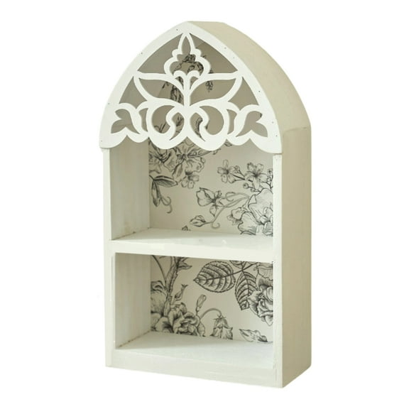 CIYISON Mysterious Crystal Display Shelf For Victorian Altar Decors Precise Cut Wood Gothics Wall Art Decors Perfect Gift