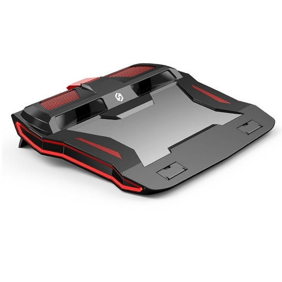 CIYISON New RGB Gaming Laptop Cooler Adjustable Notebook stand 3000 RPM Powerful Air Flow Cooling Pad For 12-17 inch Laptop