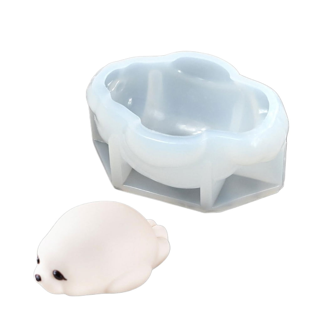 CIYISON Nonstick Puddings Silicone Molds in Fun Designs for Creative ...
