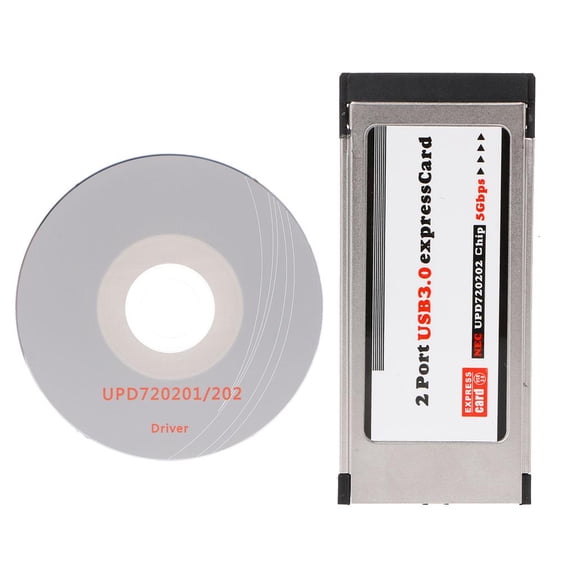 CIYISON PCI-E PCI for Express to 2 Port USB 3.0 34 mm Expresscard Card Converter Adapter for 34mm 54mm Slot Laptop Desktop