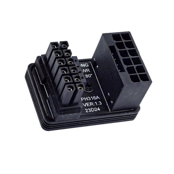 CIYISON PCIe 5.0 Graphics Card ATX3.0 12VHPWR 600W Power Supply Cable Adapter for GPU